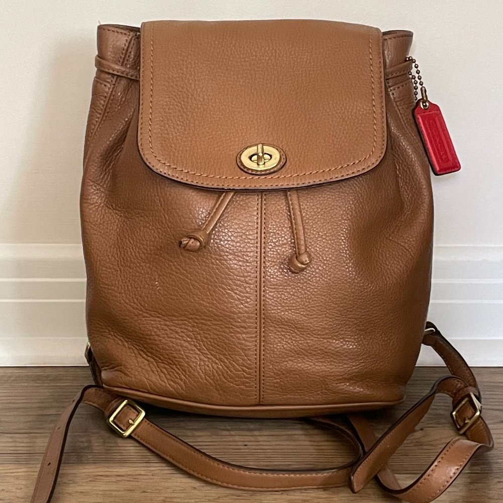 *Authentic* Coach Park Leather Backpack (# F24385) - image 1